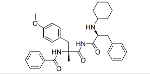 N-Benzoyl-O,a-dimethyl-D-tyrosyl-N-cyclohexyl-L-phenylalaninamide